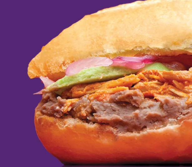 Torta de cochinita