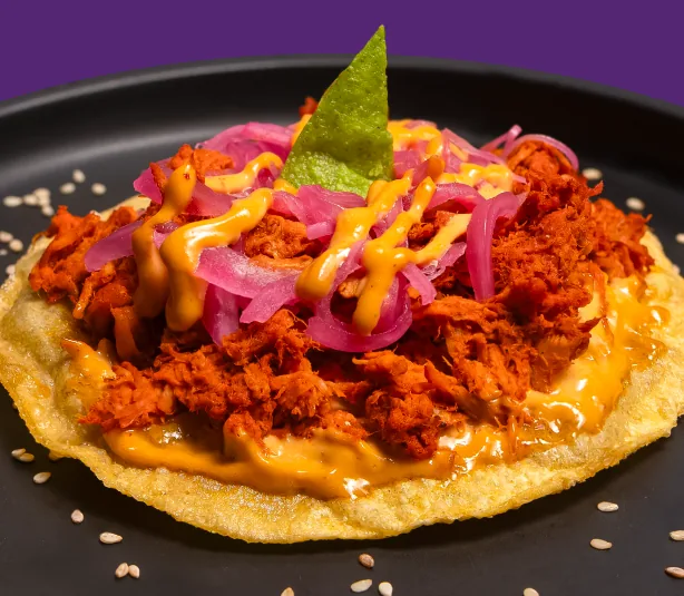 Tostada de cochinita